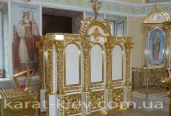 Изготовление резных иконостасов