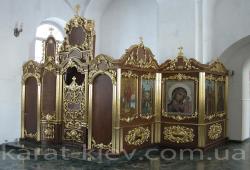 Иконостасы из дерева под заказ